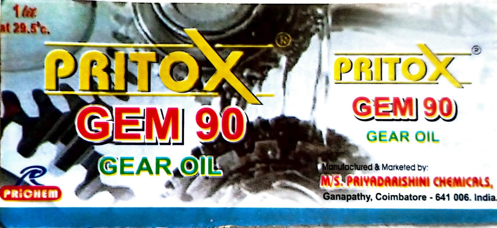 Gem 90 Gear Oil and Lubricants